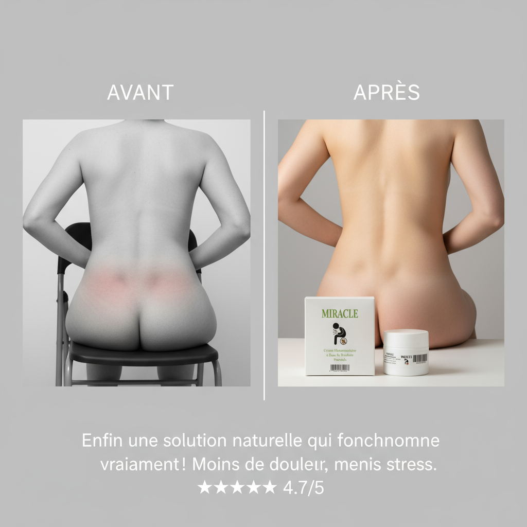 Crème MIRACLE : Résultat dés les premiers jours.